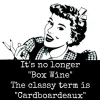 Magnet "It's No Longer Box Wine"