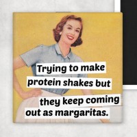 Magnet "Trying To Make Protein Shakes, But..."